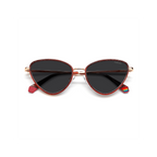 Polaroid PLD 6148/S/X Grey Red Women's Sunglasses