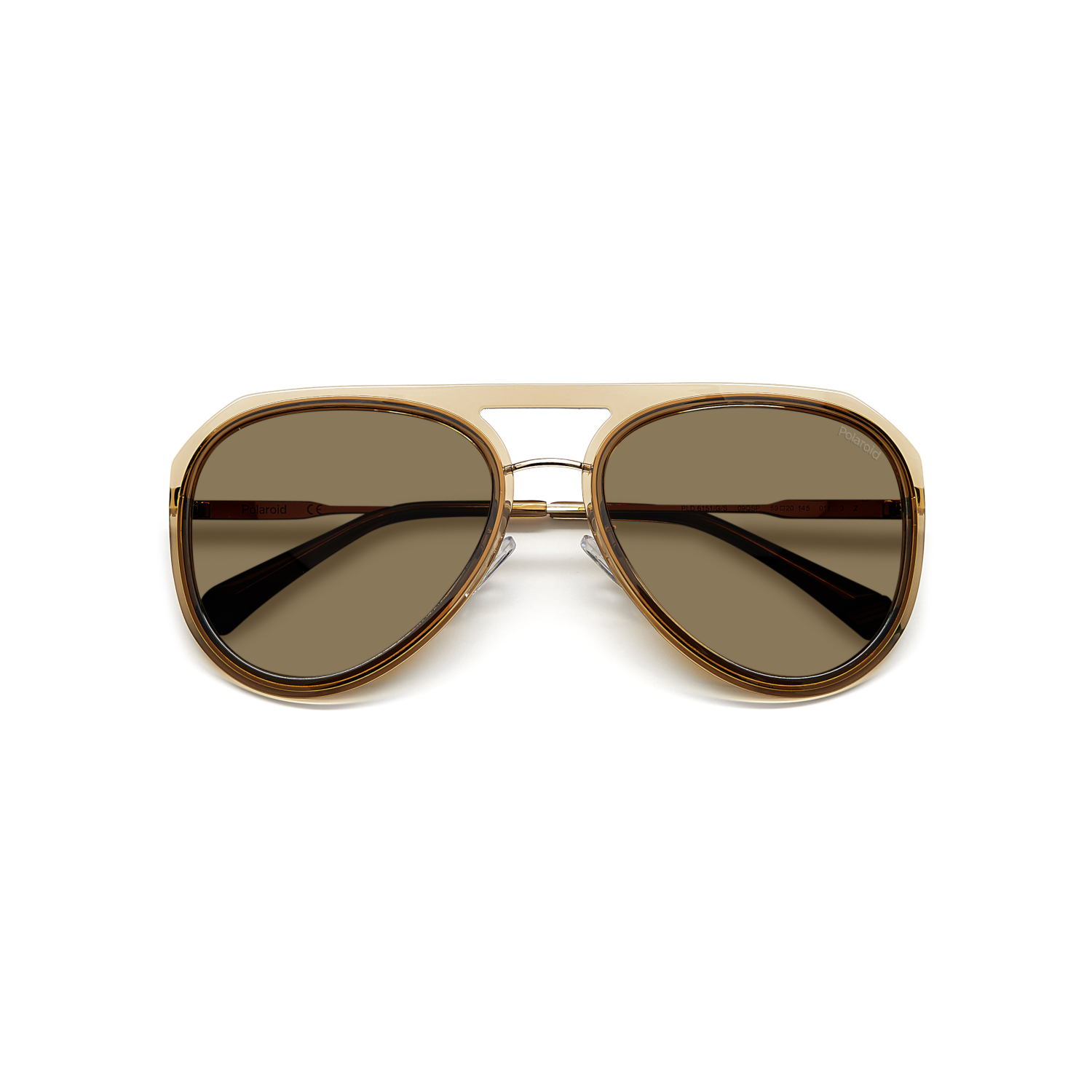 Polaroid PLD 6151/G/S Bronze Brown Men's Polarized Sunglasses