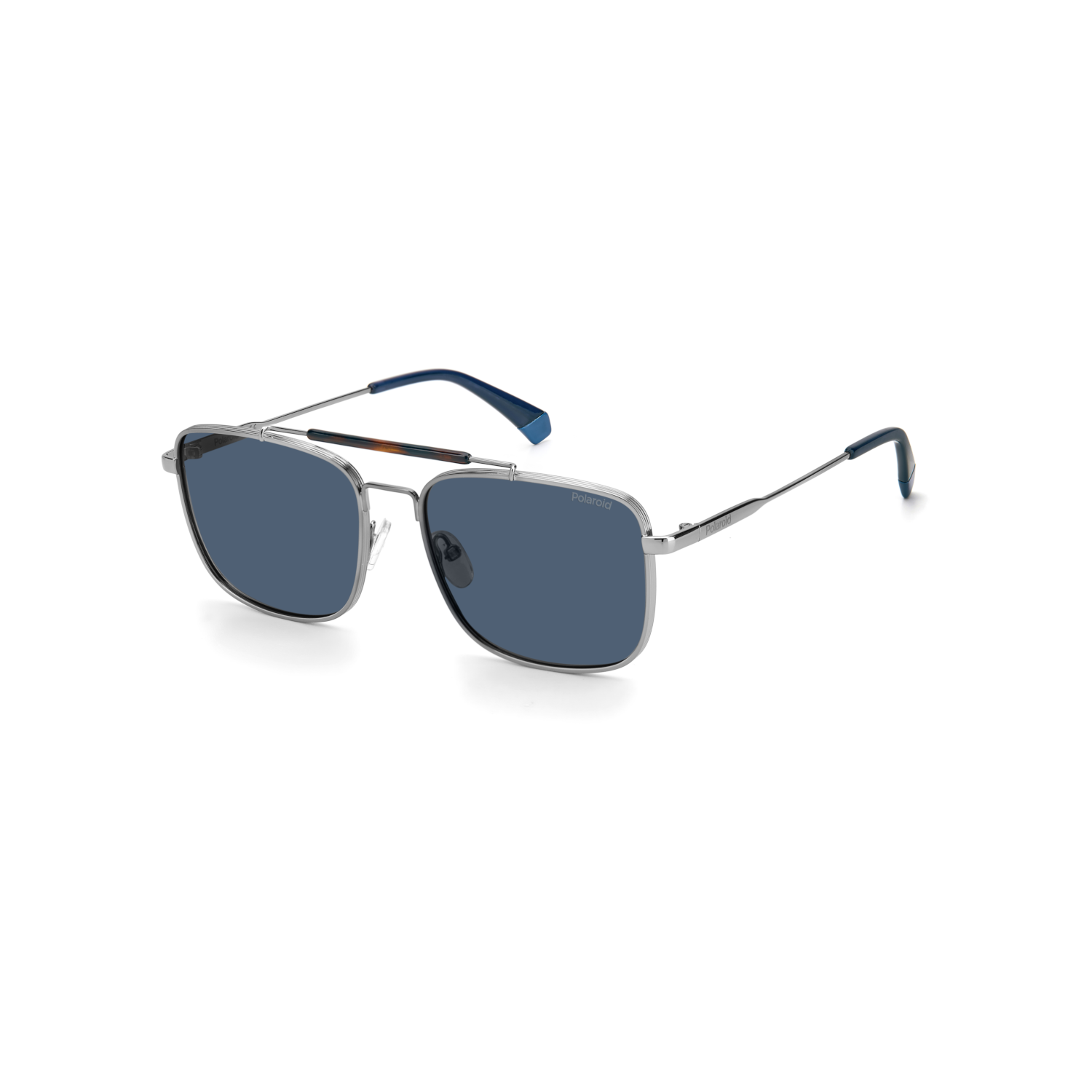 Polaroid PLD 2111/S Blue Grey Men's Polarized Sunglasses