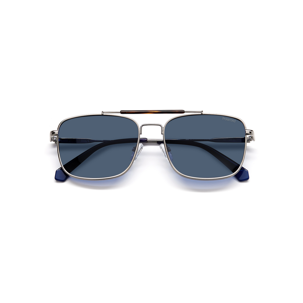 Polaroid PLD 2111/S Blue Grey Men's Polarized Sunglasses