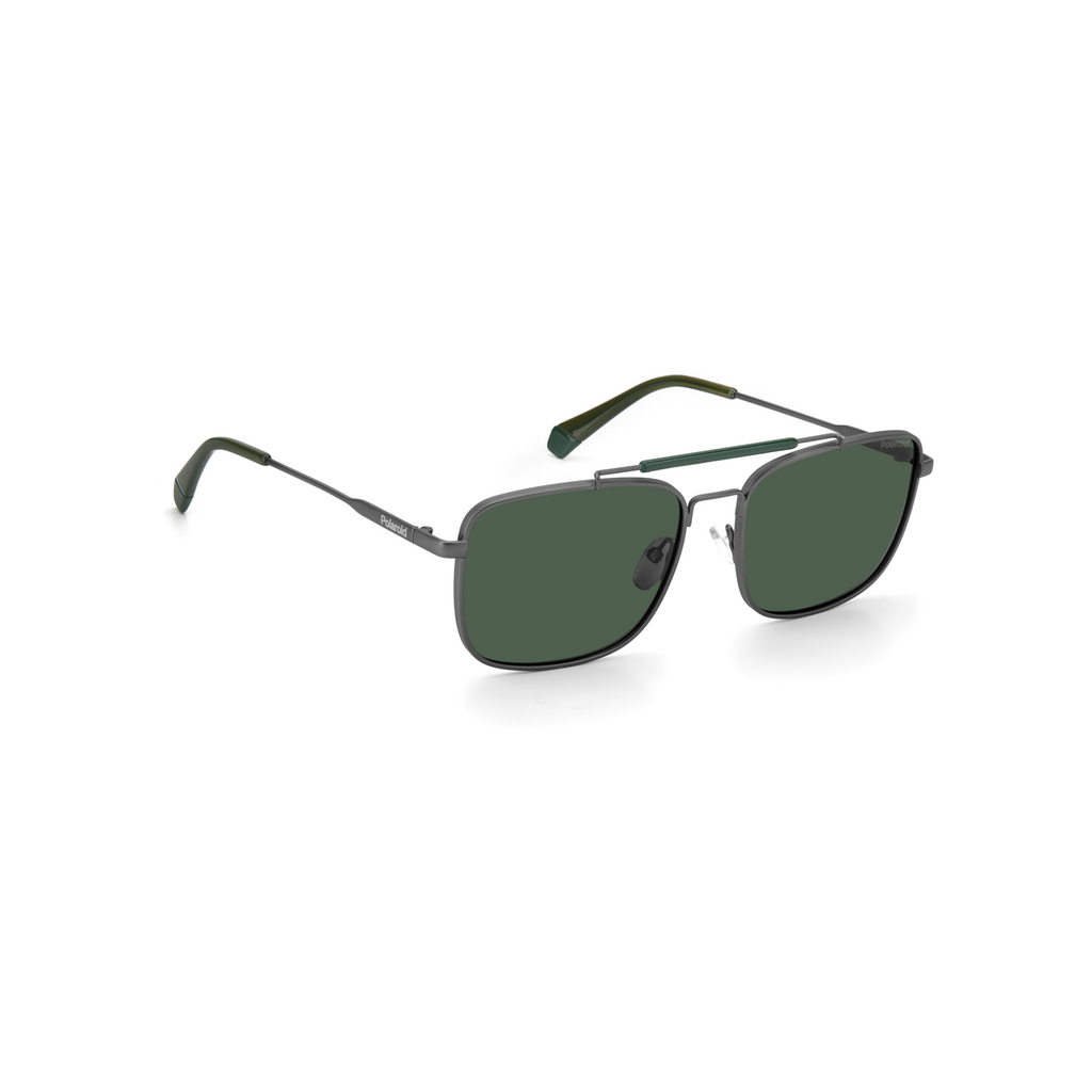 Polaroid PLD 2111/S Green Grey Men's Polarized Sunglasses