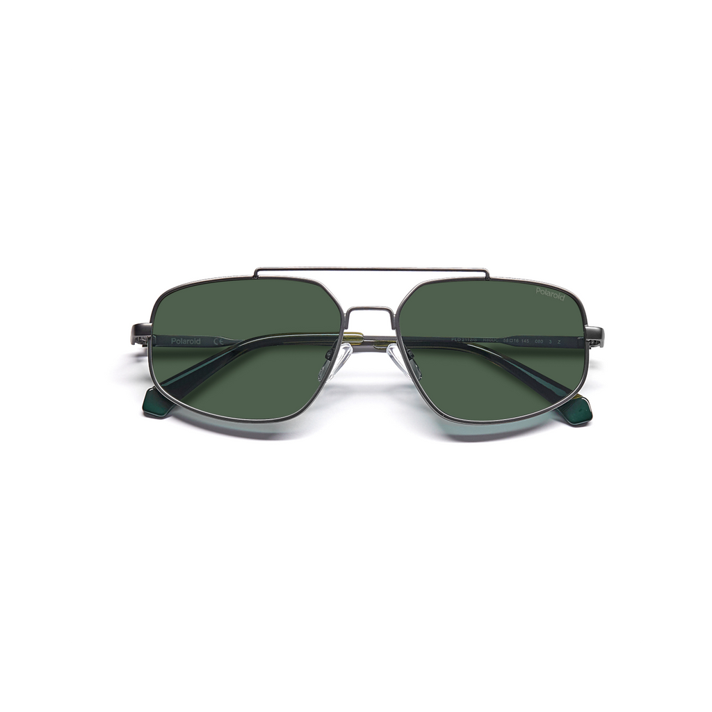 Polaroid PLD 2112/S Green Grey Men's Polarized Sunglasses