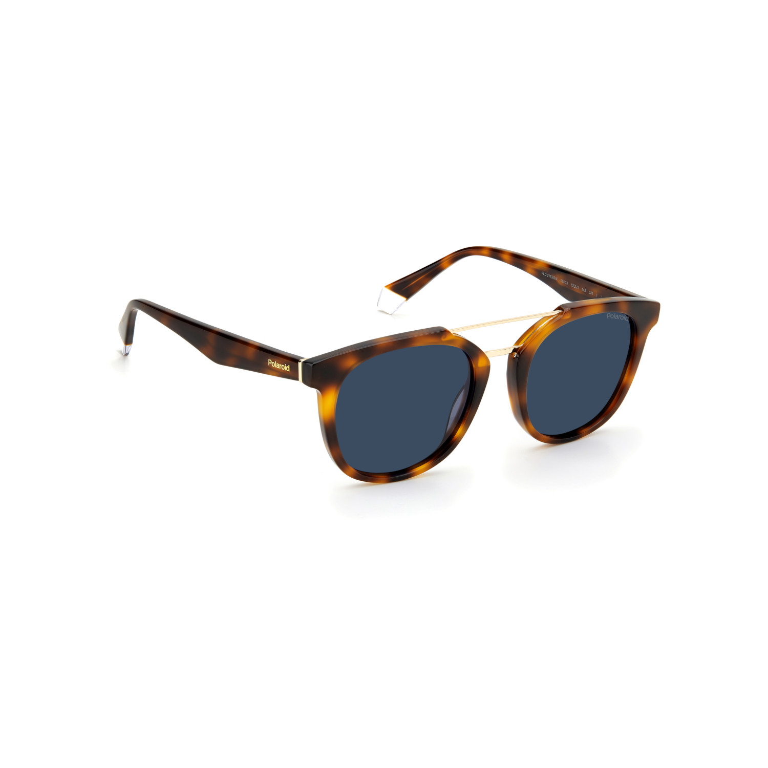 Polaroid PLD 2113/S/X Blue Havana Men's Polarized Sunglasses