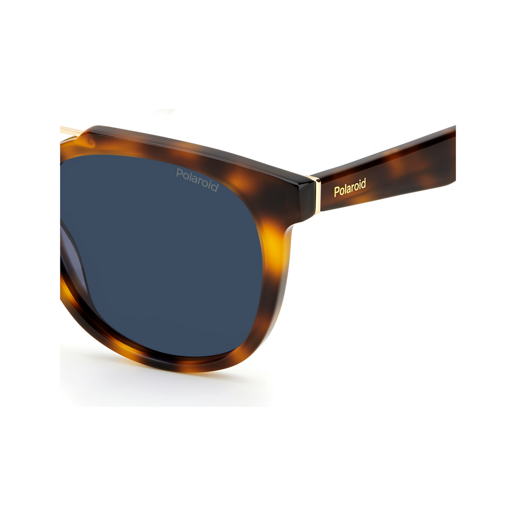 Polaroid PLD 2113/S/X Blue Havana Men's Polarized Sunglasses