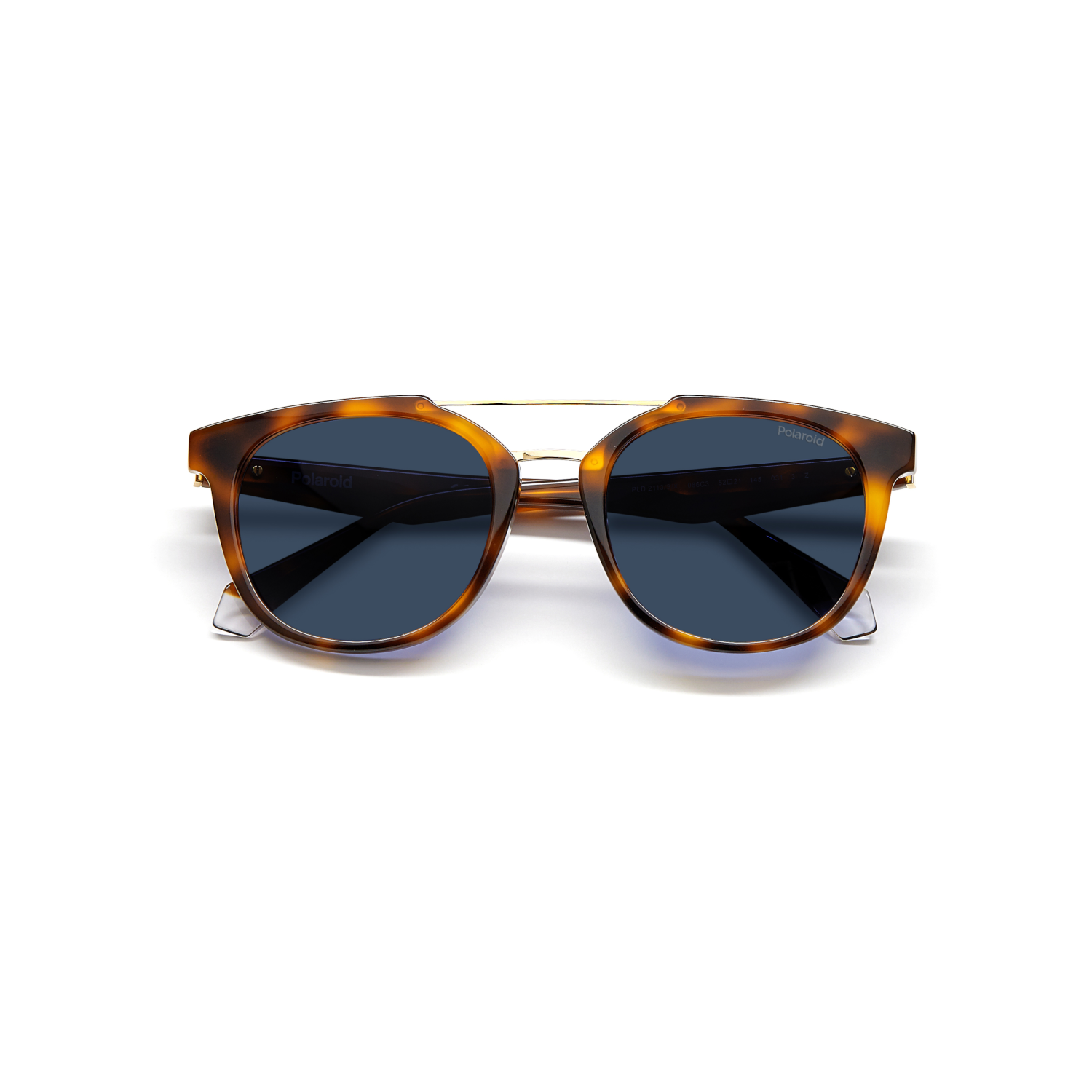 Polaroid PLD 2113/S/X Blue Havana Men's Polarized Sunglasses