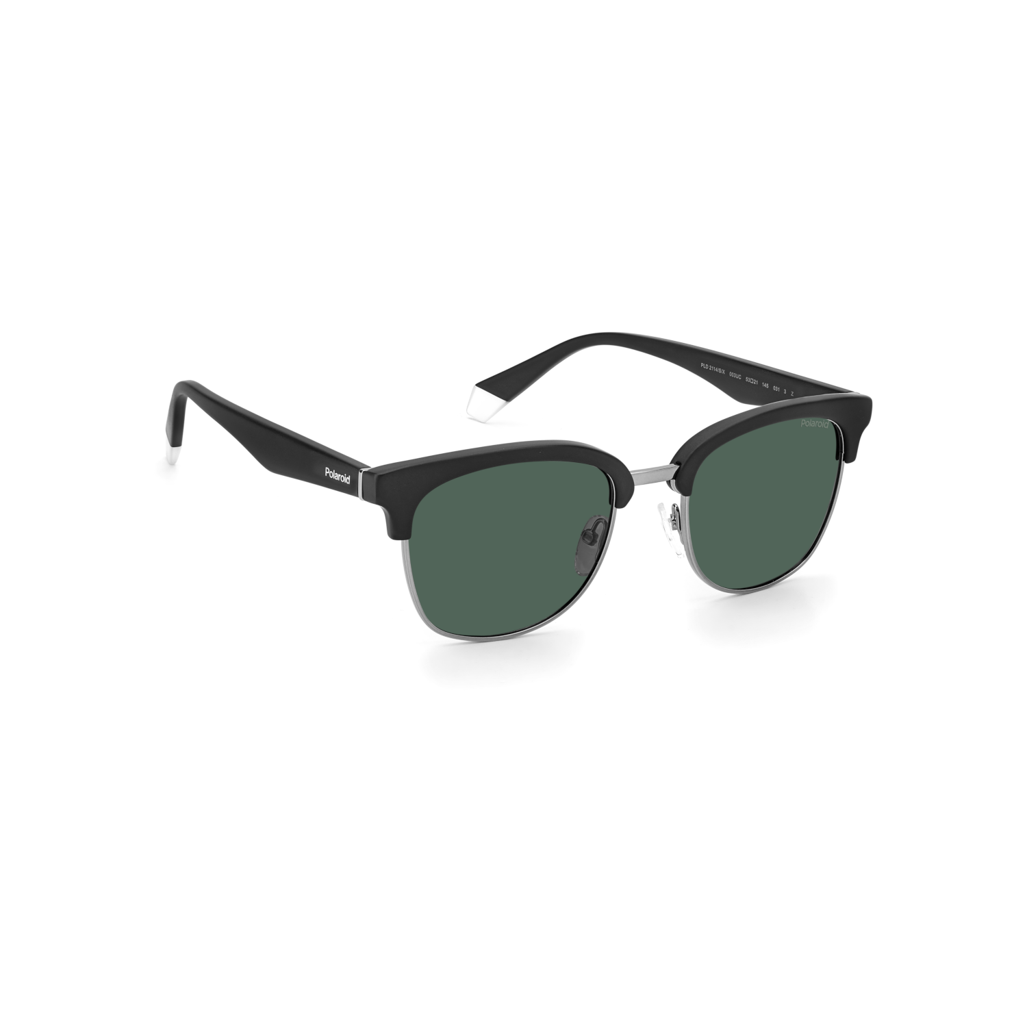 Polaroid PLD 2114/S/X Green Black Men's Polarized Sunglasses