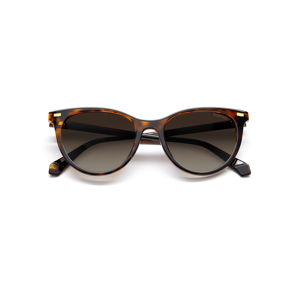 Polaroid PLD 4107/S Brown Havana Women's Polarized Sunglasses