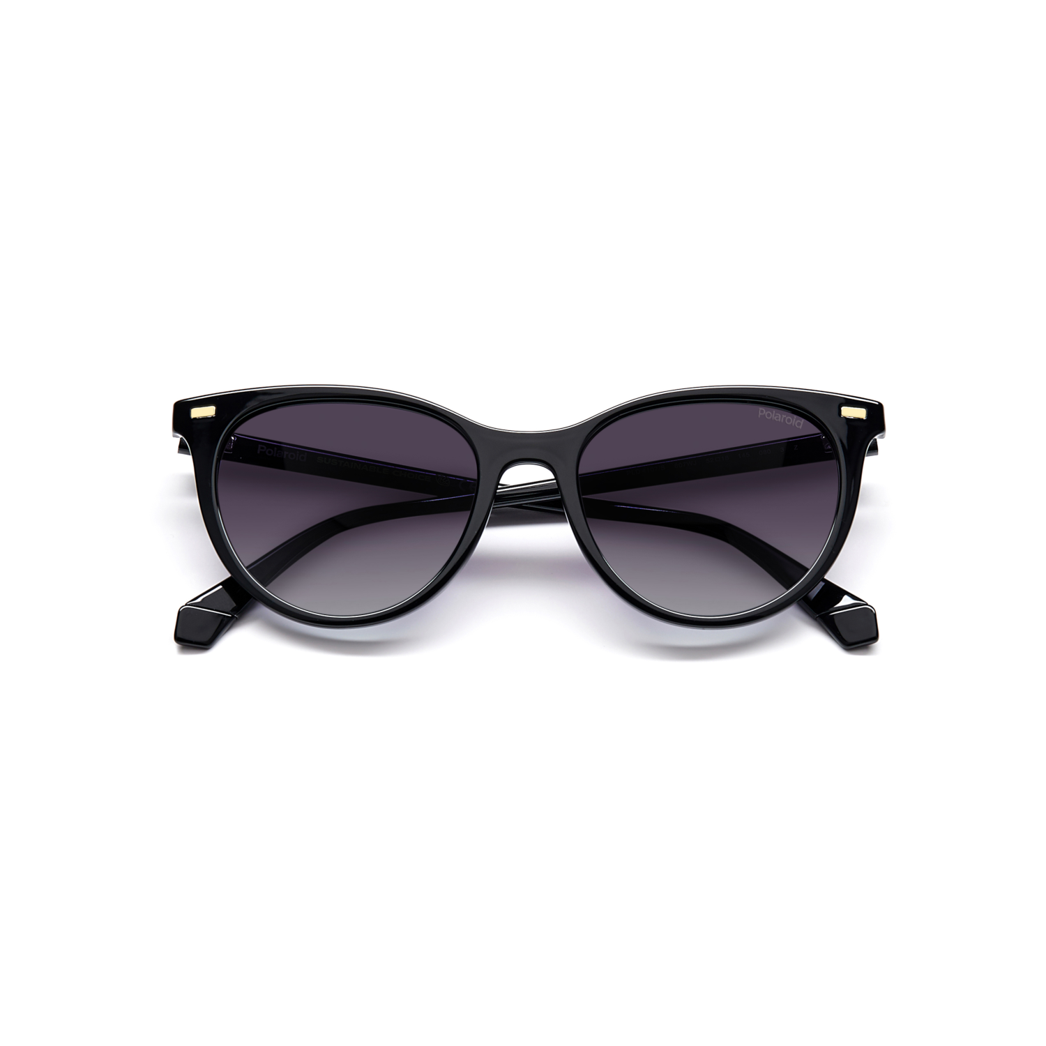 Polaroid PLD 4107/S Grey Black Women's Polarized Sunglasses