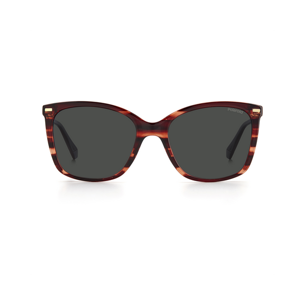 Polaroid PLD 4108/S Grey Red Women's Polarized Sunglasses