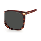 Polaroid PLD 4108/S Grey Red Women's Polarized Sunglasses