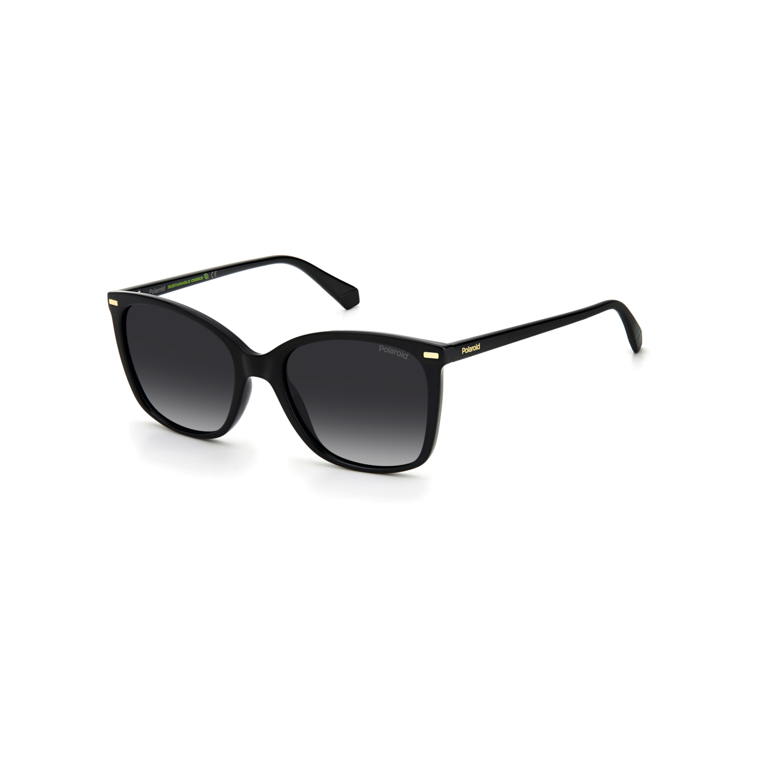 Polaroid PLD 4108/S Grey Black Women's Polarized Sunglasses