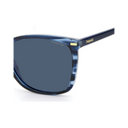 Polaroid PLD 4108/S Blue Havana Women's Polarized Sunglasses