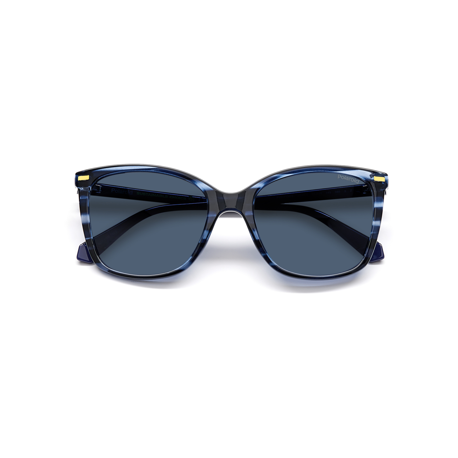 Polaroid PLD 4108/S Blue Havana Women's Polarized Sunglasses