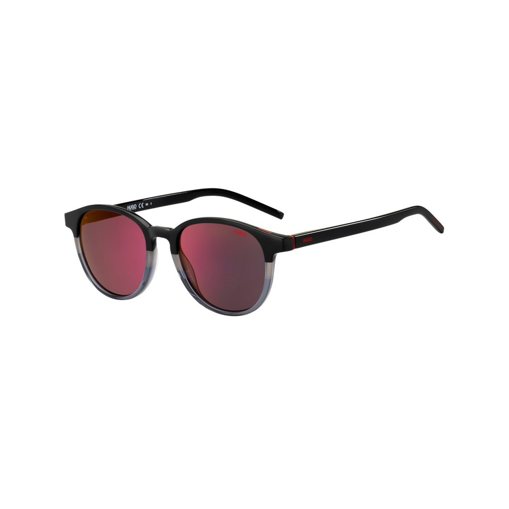 Hugo HG 1127/S Red Black Men's Sunglasses