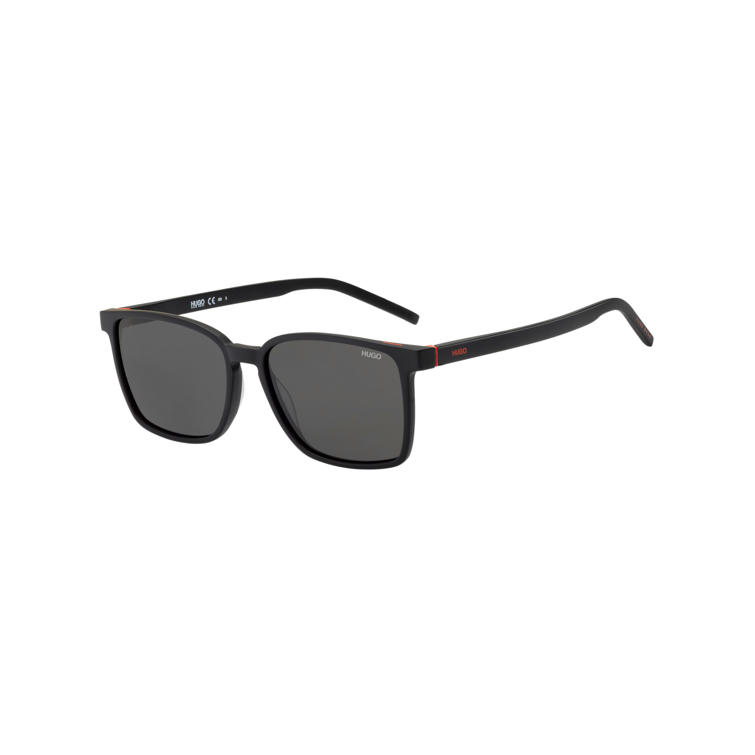 Hugo HG 1128/S Grey Black Men's Sunglasses