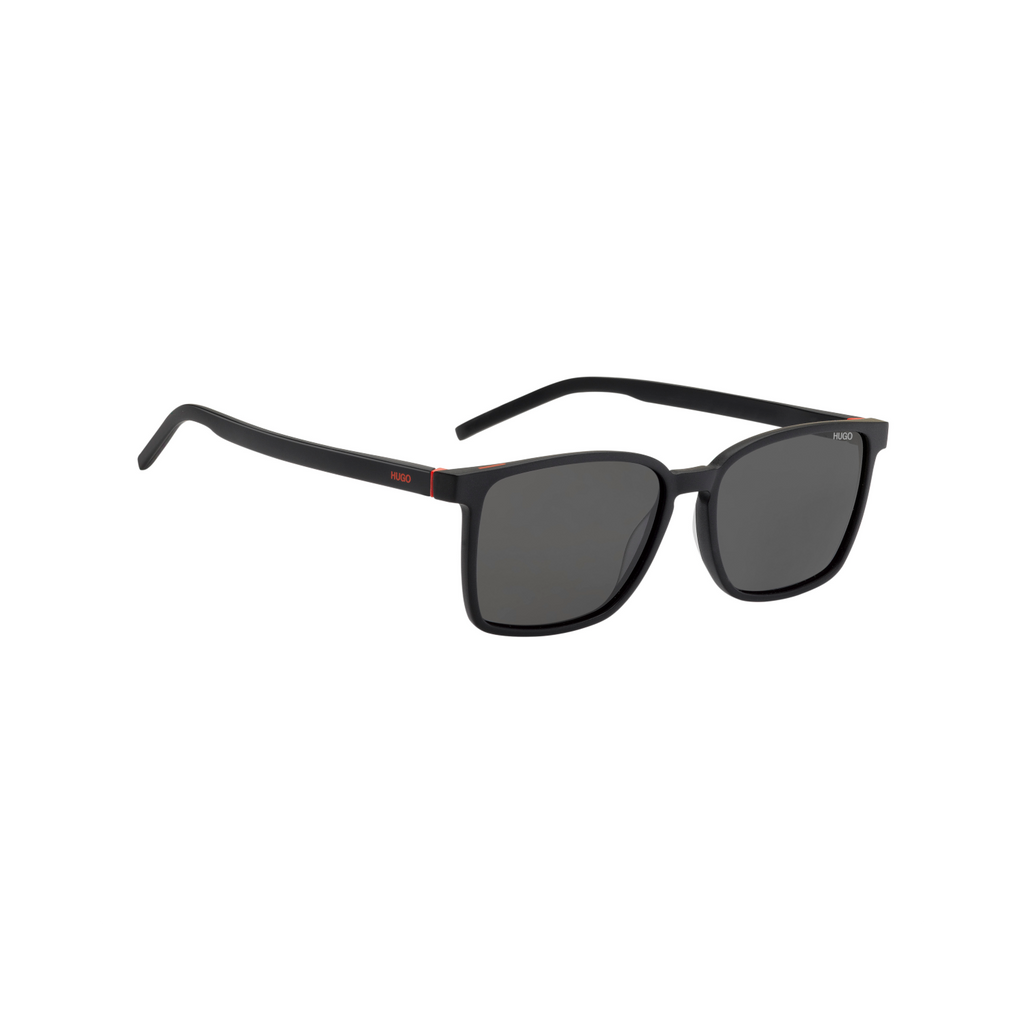 Hugo HG 1128/S Grey Black Men's Sunglasses
