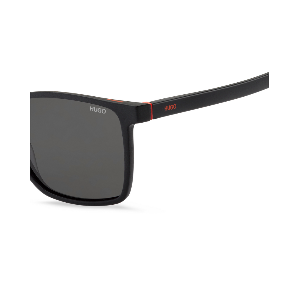 Hugo HG 1128/S Grey Black Men's Sunglasses