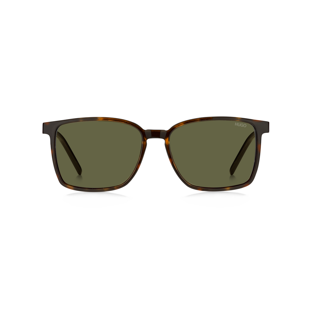 Hugo HG 1128/S Green Havana Men's Sunglasses