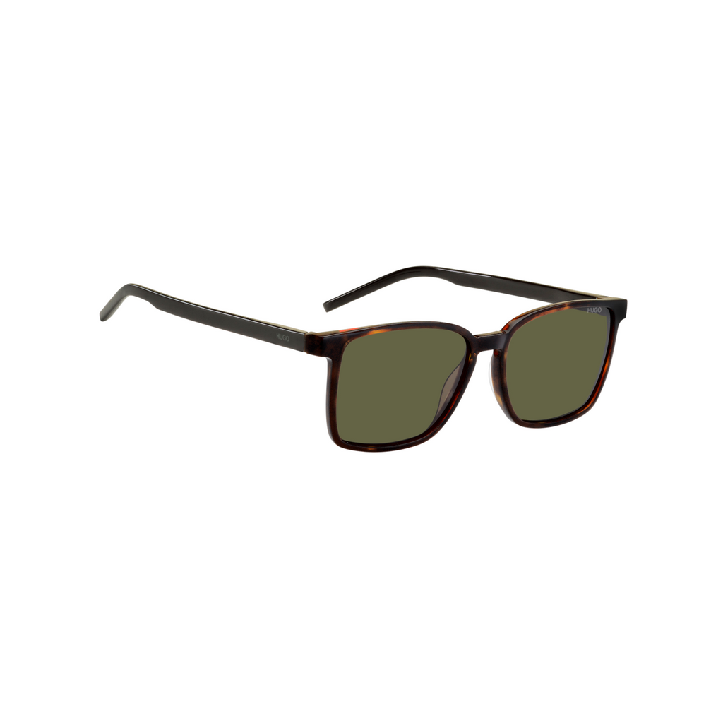 Hugo HG 1128/S Green Havana Men's Sunglasses