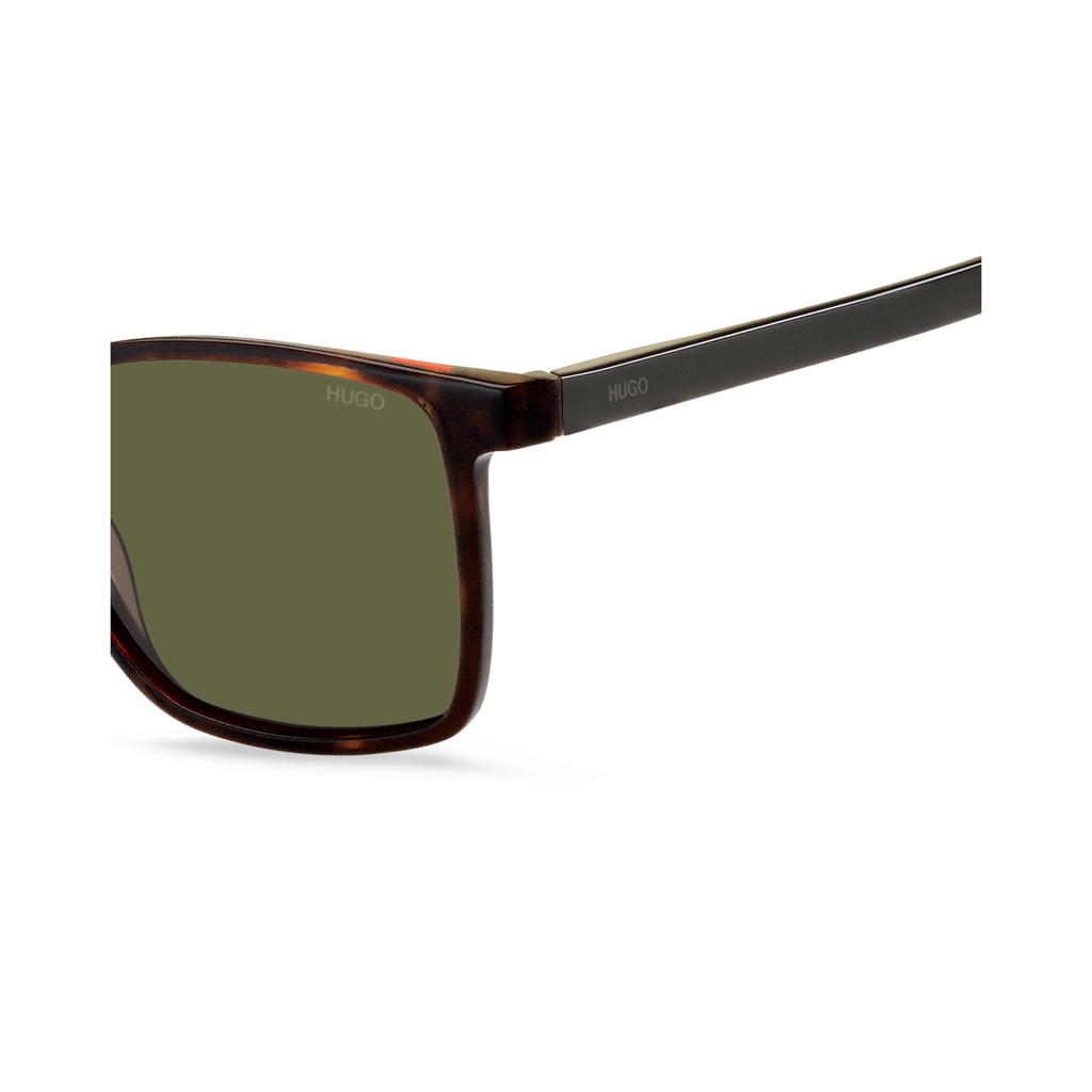 Hugo HG 1128/S Green Havana Men's Sunglasses