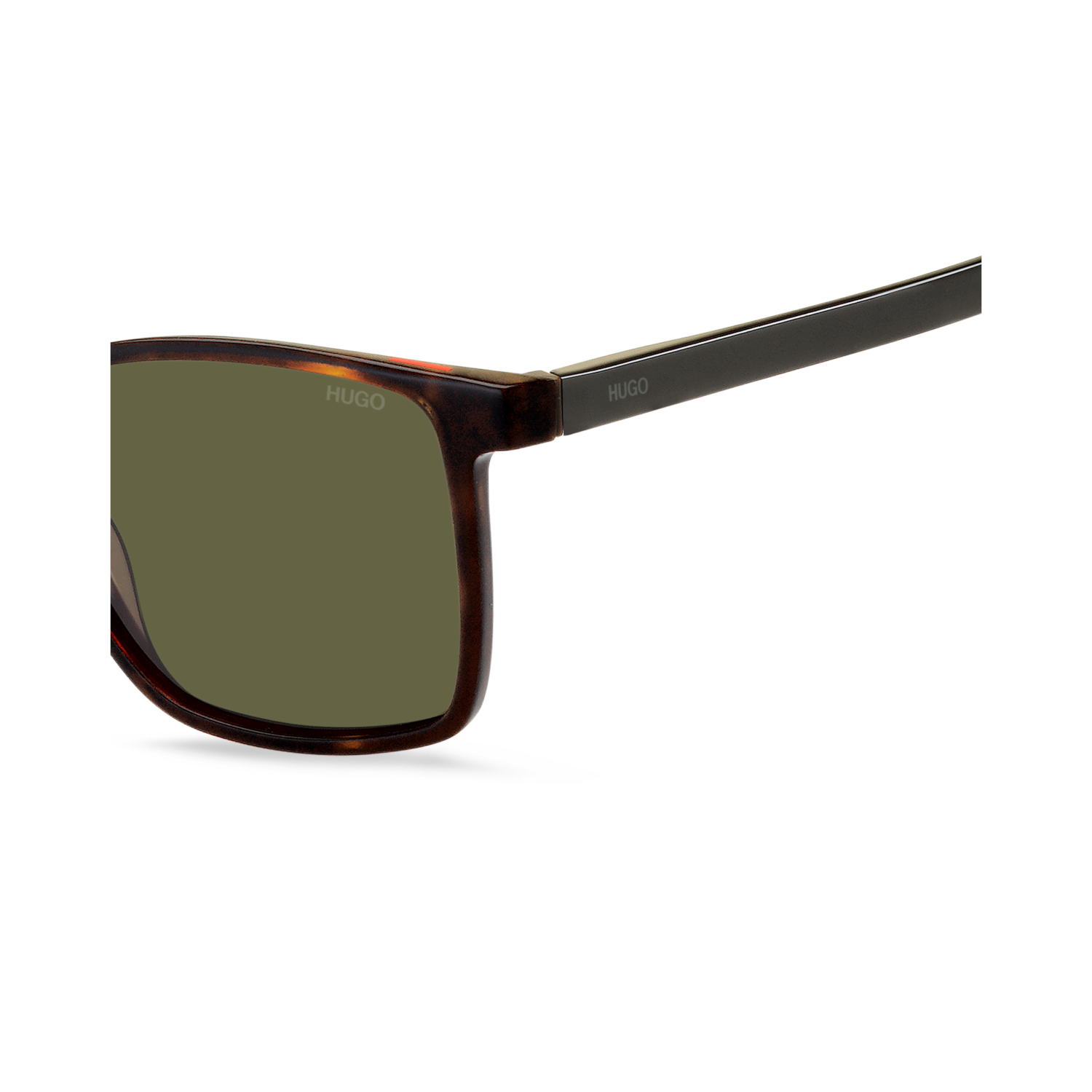Hugo HG 1128/S Green Havana Men's Sunglasses