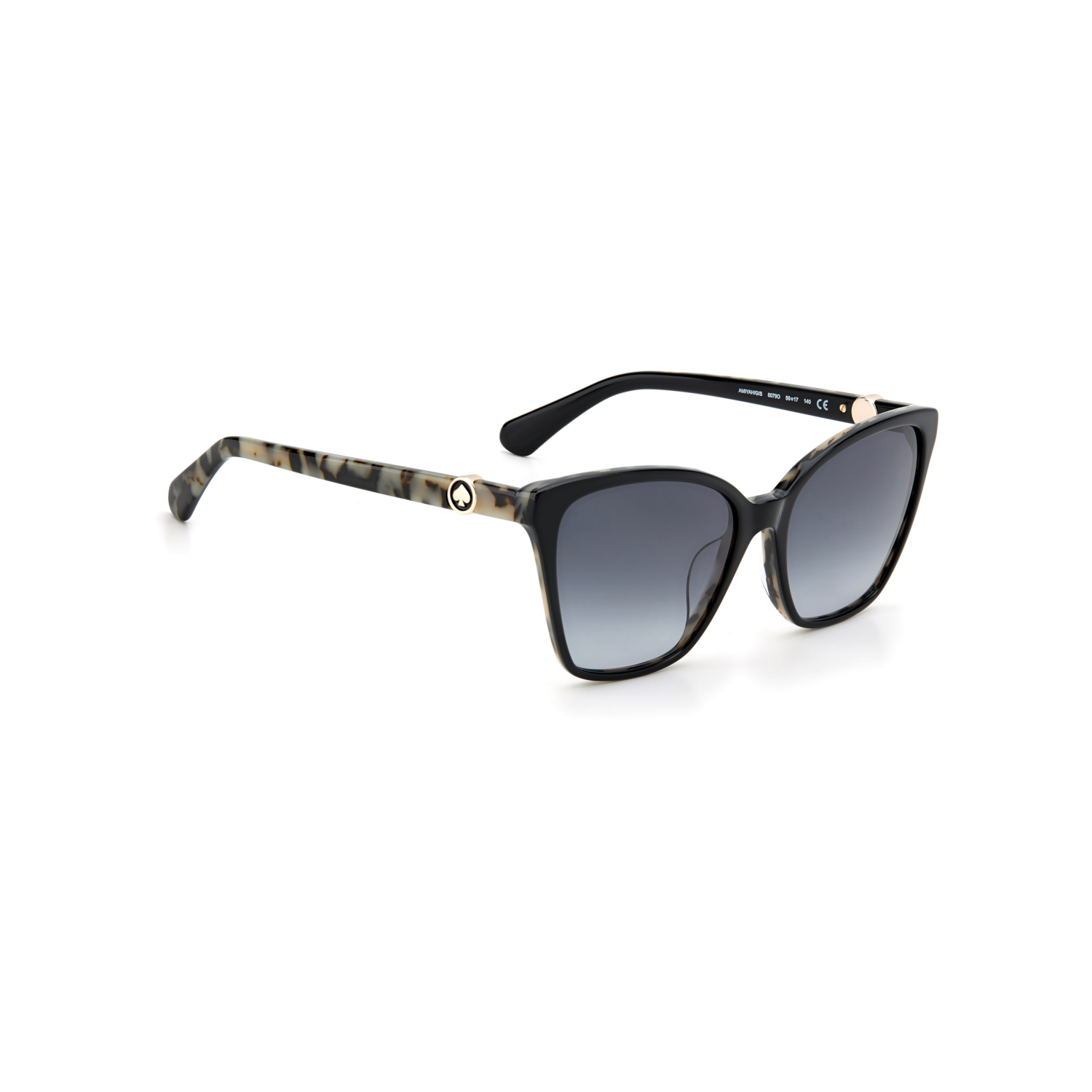 Kate Spade AMIYAH/G/S Grey Black Women's Sunglasses