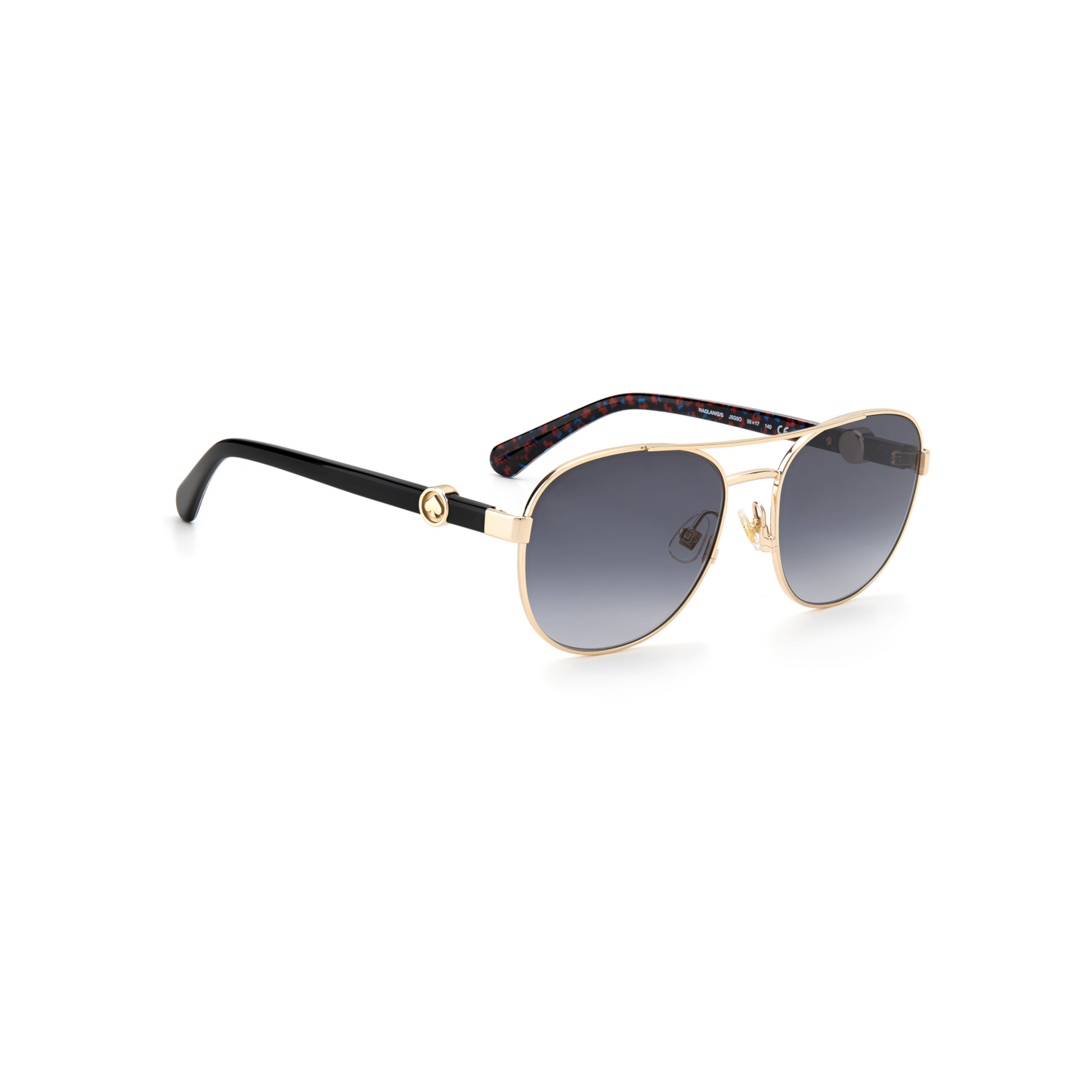 Kate Spade RAGLAN/G/S Grey Yellow Women's Sunglasses