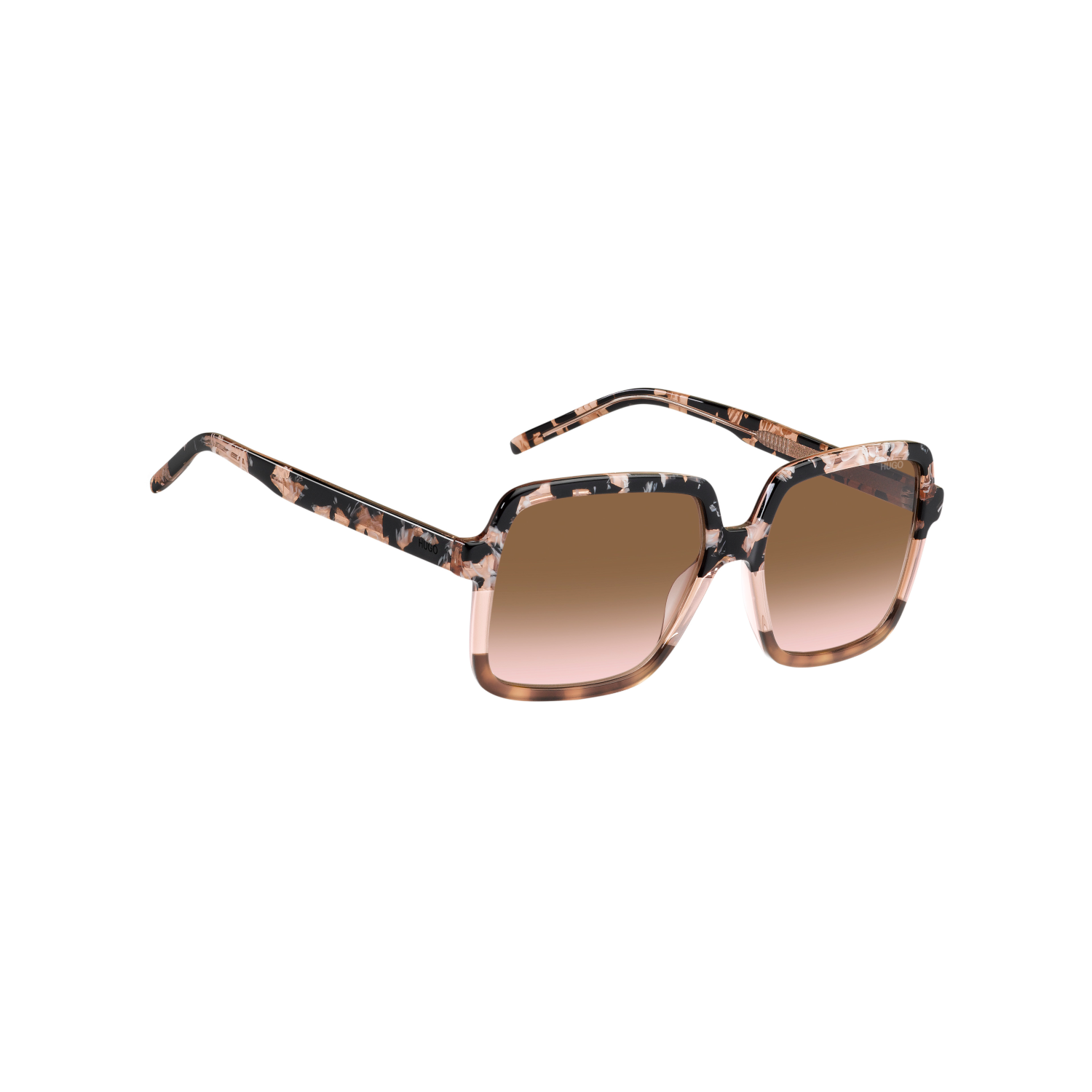 Hugo HG 1135/S Brown Pink Women's Sunglasses