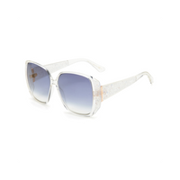 Jimmy Choo CLOE/S Blue Crystal Women's Sunglasses