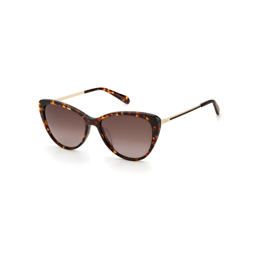 Fossil FOS 2114/G/S Brown Havana Women's Sunglasses