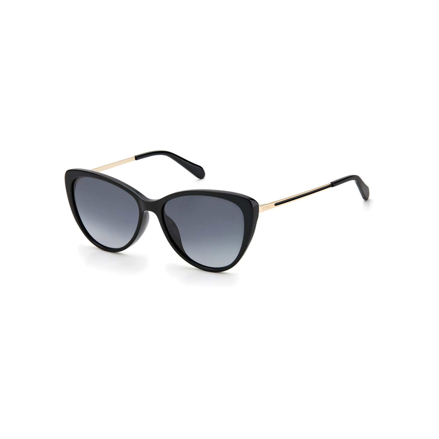 Fossil FOS 2114/G/S Grey Black Women's Sunglasses