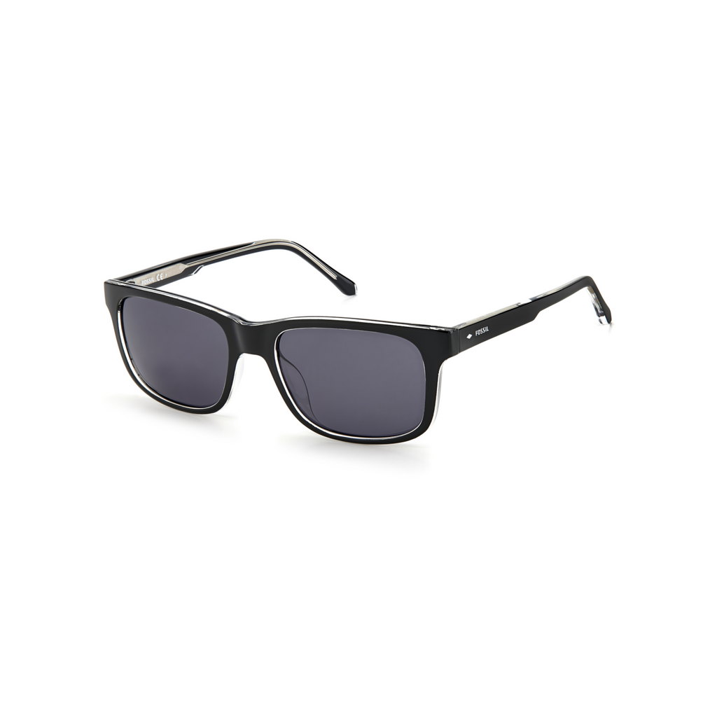 Fossil FOS 3119/G/S Grey Black Men's Sunglasses