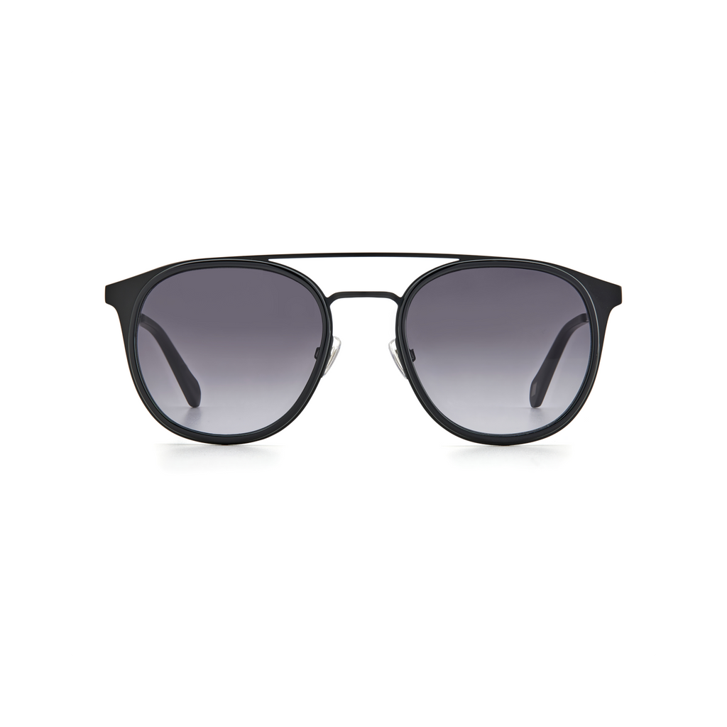 Fossil FOS 2110/G/S Grey Black Men's Sunglasses