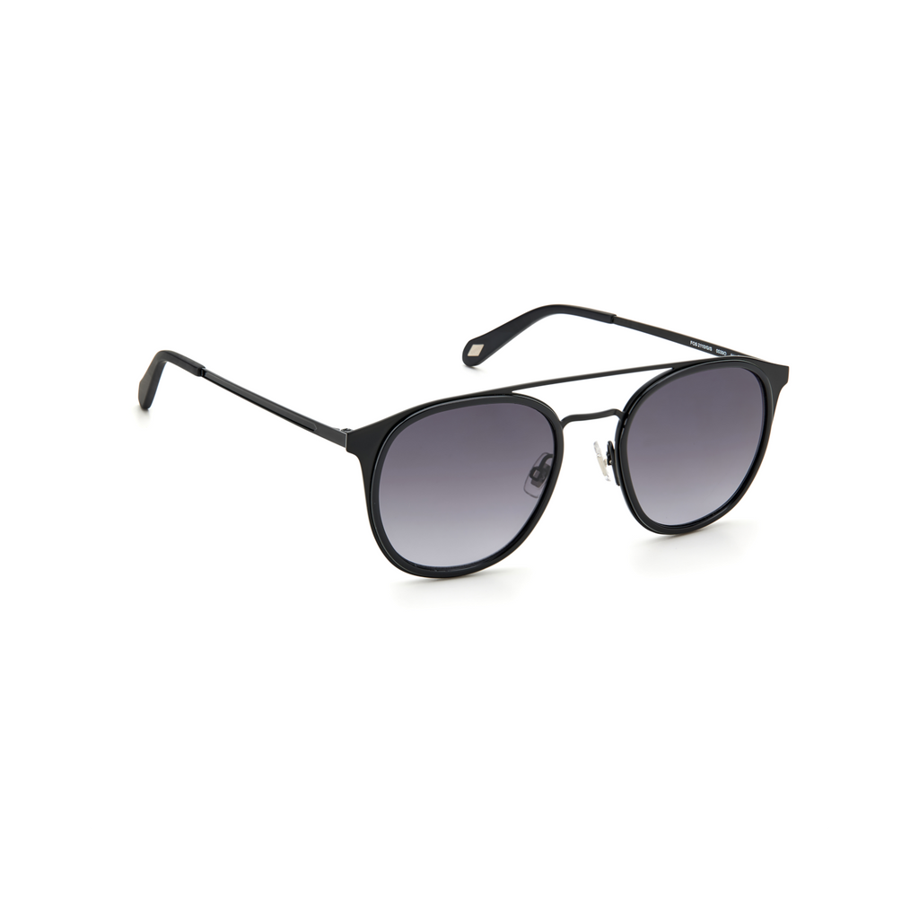 Fossil FOS 2110/G/S Grey Black Men's Sunglasses