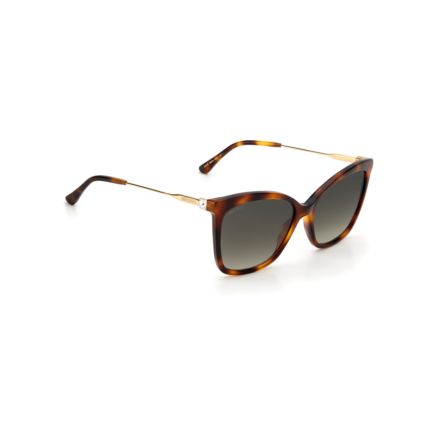Jimmy Choo MACI/S Brown Havana Women's Sunglasses