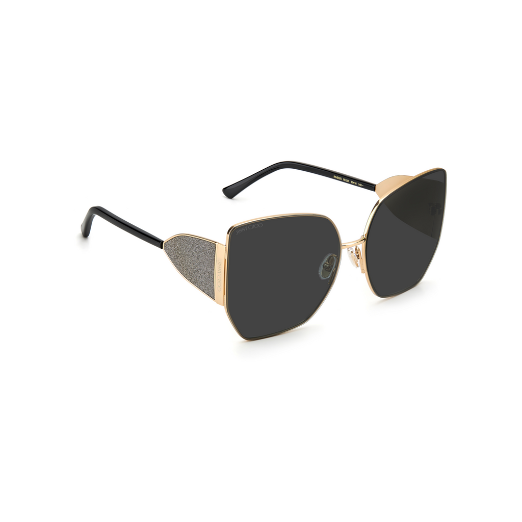 Jimmy Choo RIVER/S Grey Yellow Women's Sunglasses
