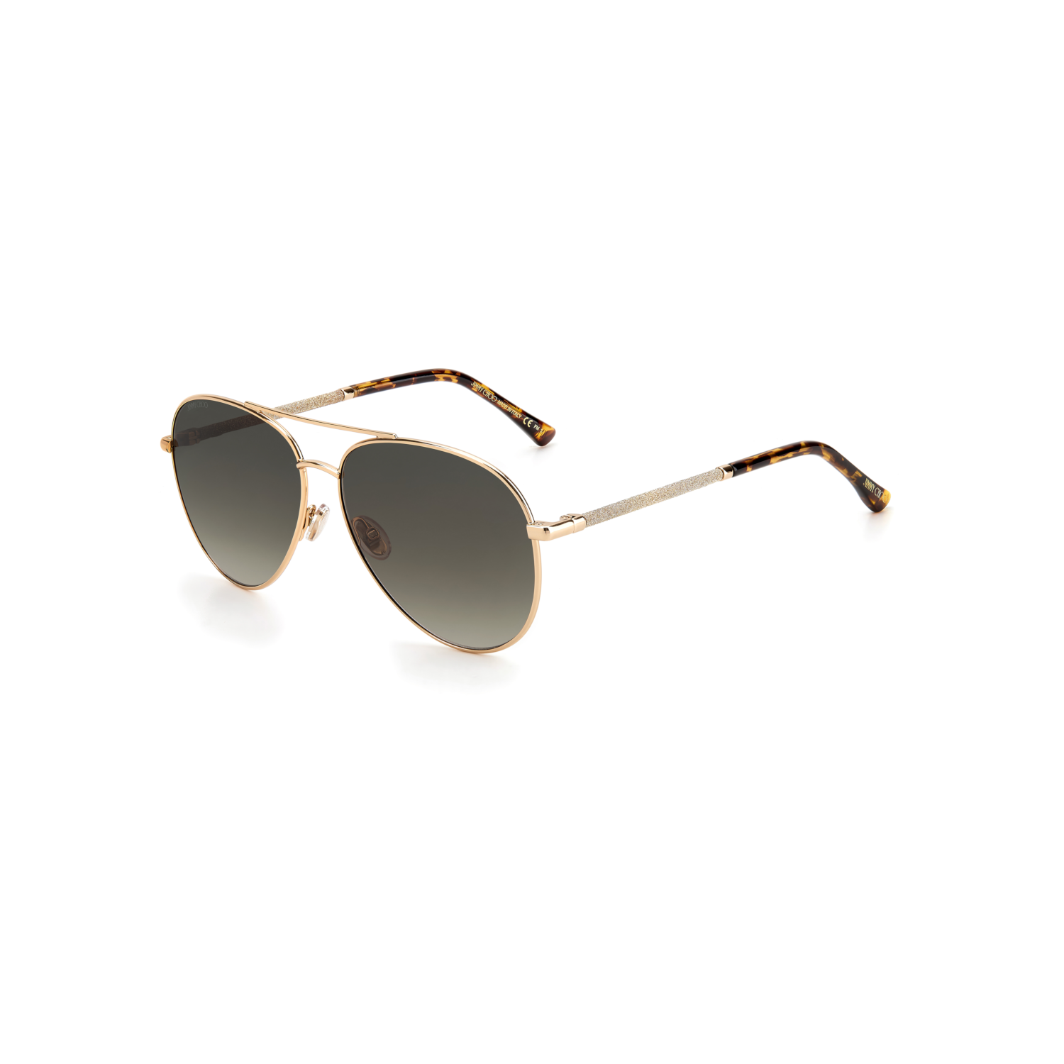 Jimmy Choo DEVAN/S Brown Yellow Women's Sunglasses