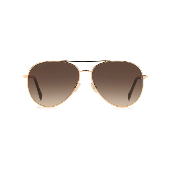 Jimmy Choo DEVAN/S Brown Yellow Women's Sunglasses