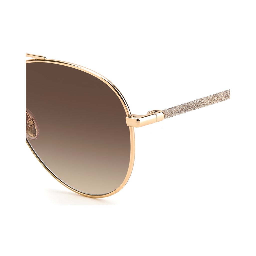 Jimmy Choo DEVAN/S Brown Yellow Women's Sunglasses