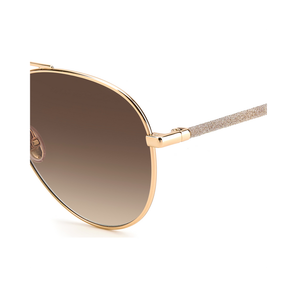 Jimmy Choo DEVAN/S Brown Yellow Women's Sunglasses