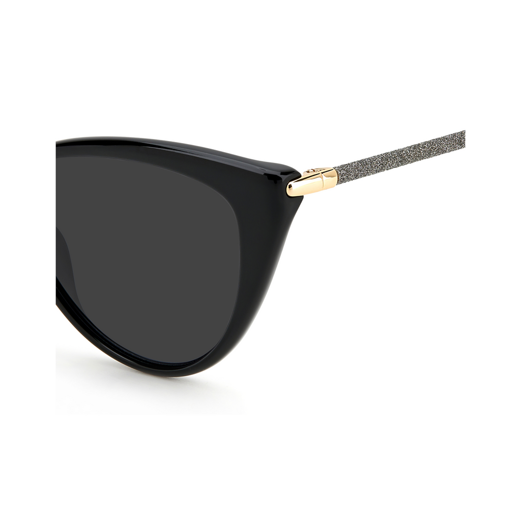 Jimmy Choo VAL/S Grey Black Women's Sunglasses