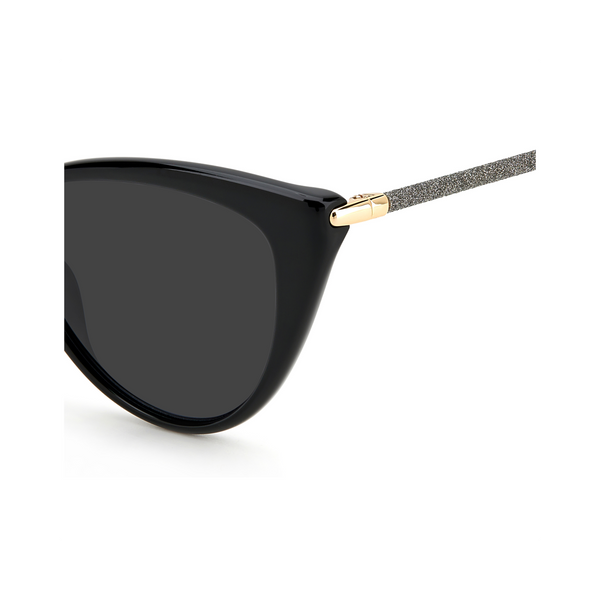 Jimmy Choo VAL/S Grey Black Women's Sunglasses