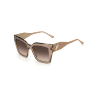 Jimmy Choo ELENI/G/S Brown Pink Women's Sunglasses
