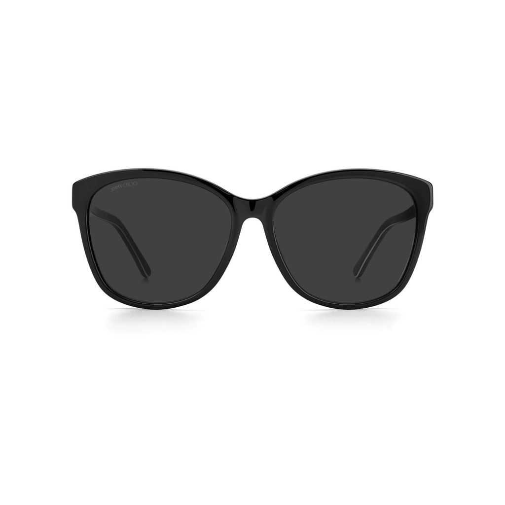 Jimmy Choo LIDIE/F/SK Grey Black Women's Sunglasses