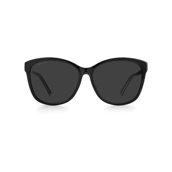 Jimmy Choo LIDIE/F/SK Grey Black Women's Sunglasses