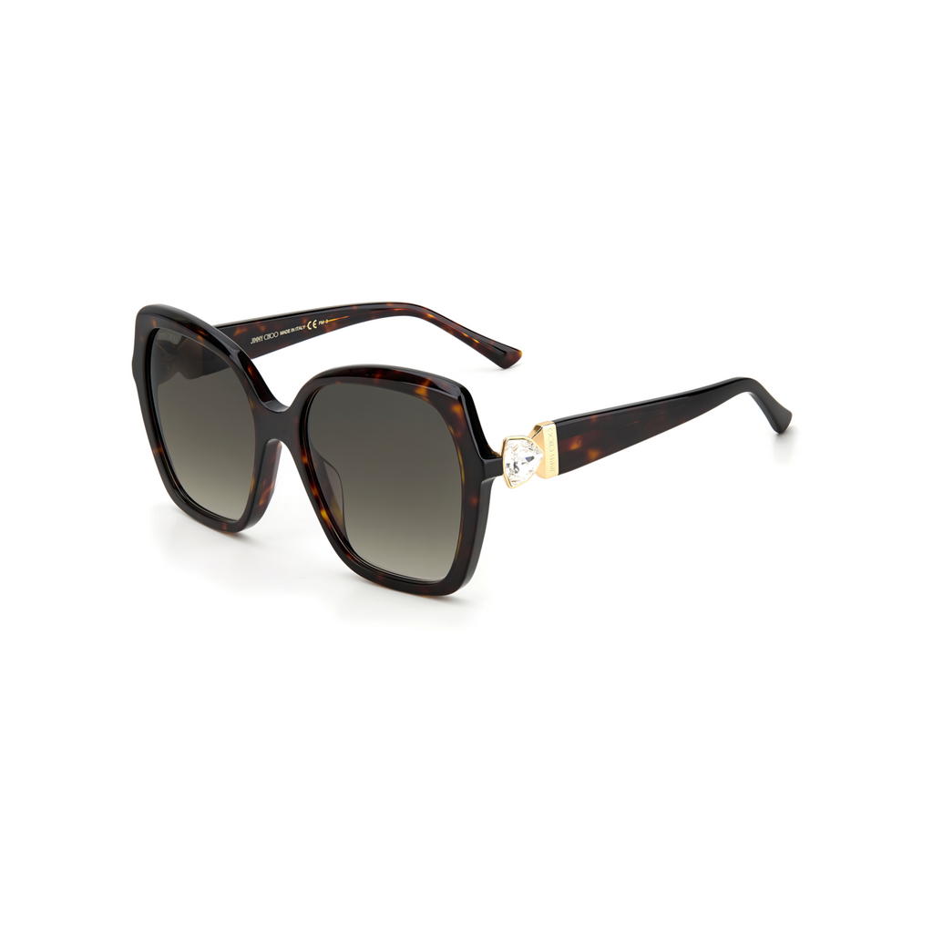 Jimmy Choo MANON/G/S Brown Havana Women's Sunglasses