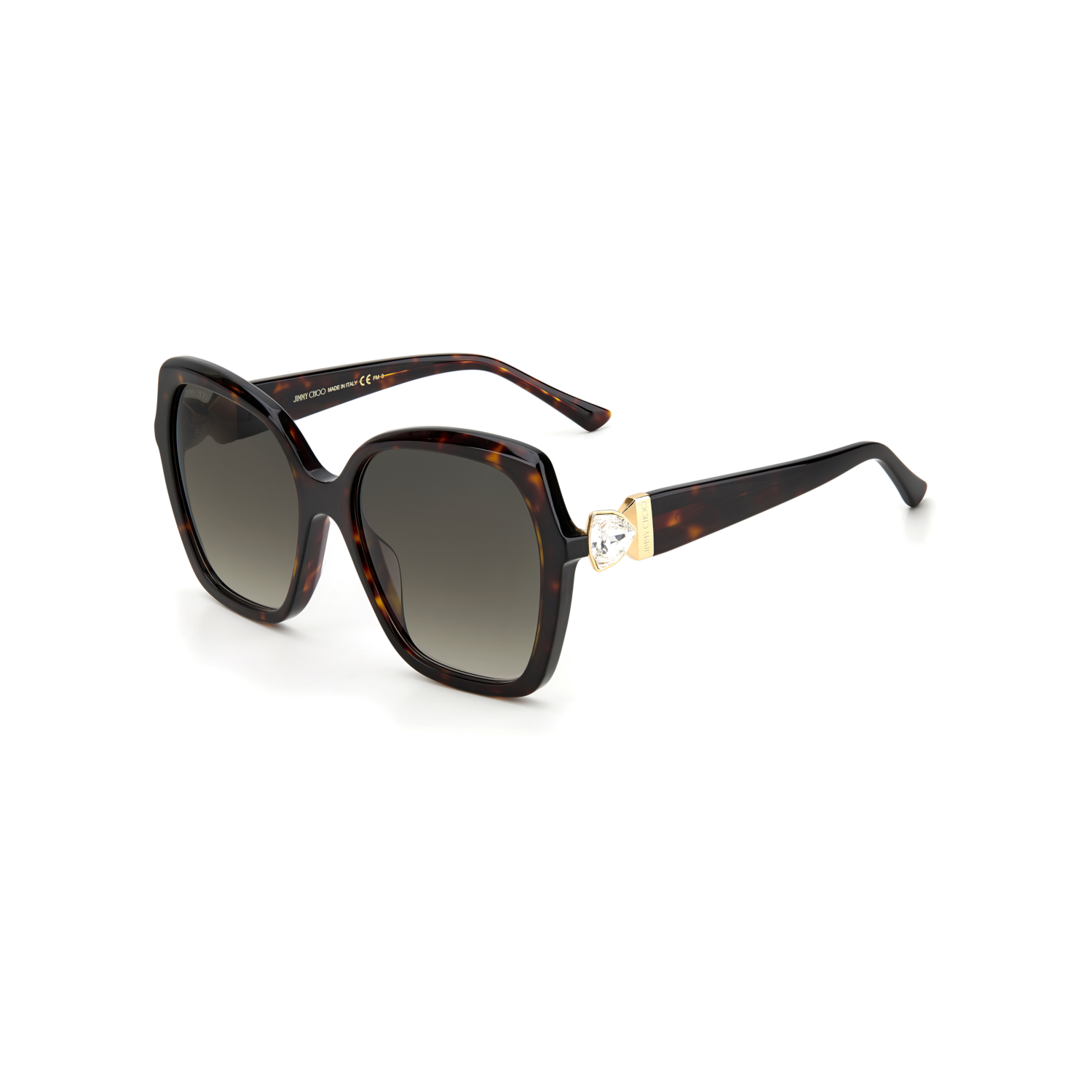 Jimmy Choo MANON/G/S Brown Havana Women's Sunglasses