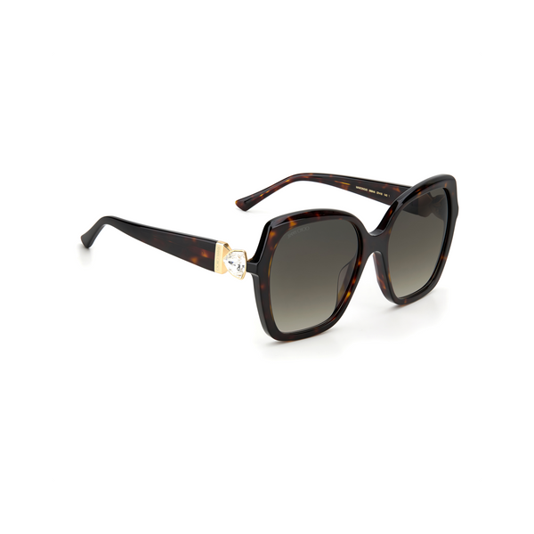Jimmy Choo MANON/G/S Brown Havana Women's Sunglasses