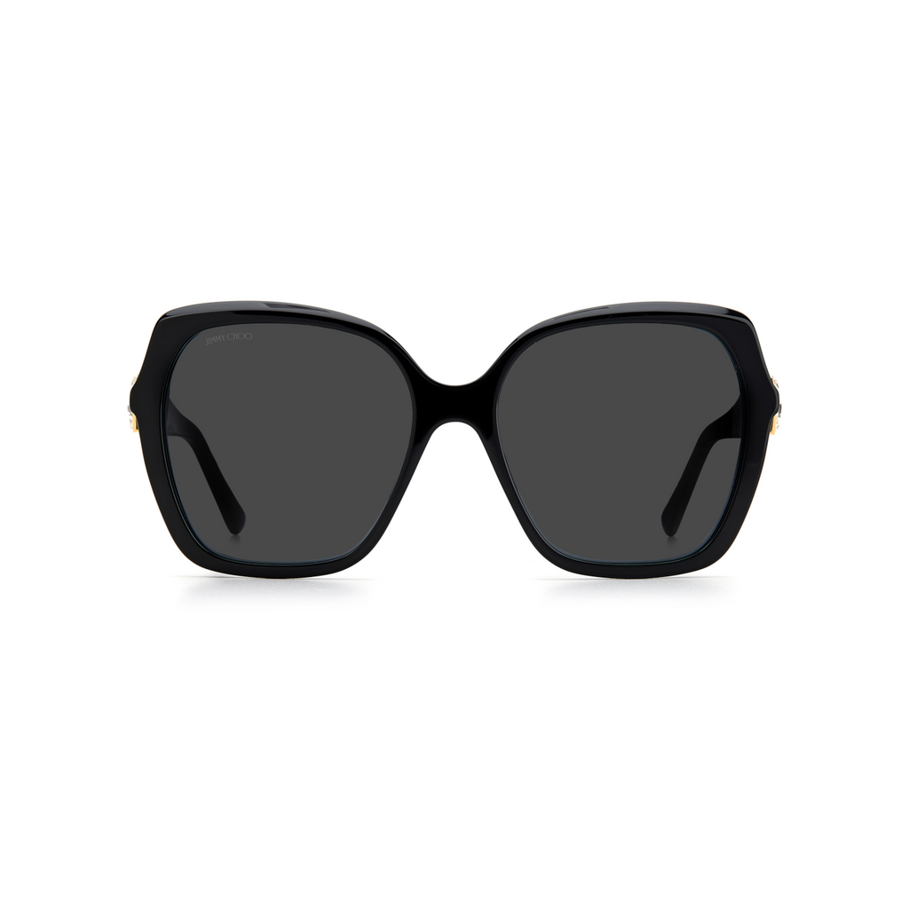 Jimmy Choo MANON/G/S Grey Black Women's Sunglasses