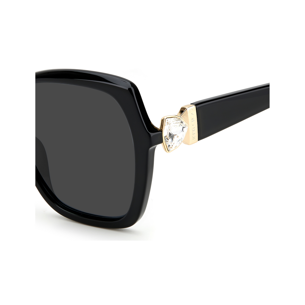 Jimmy Choo MANON/G/S Grey Black Women's Sunglasses